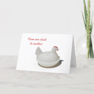 Van het ene kuiken naar het andere kaart