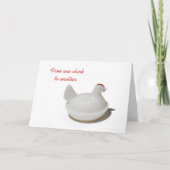 Van het ene kuiken naar het andere kaart (Voorkant)