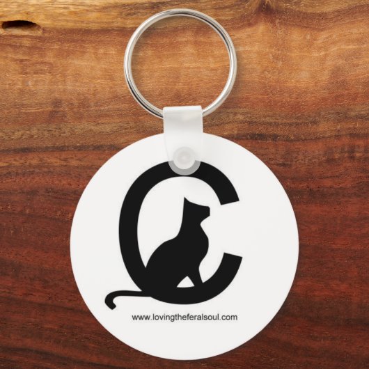 Van het Feral Soul Logo Sleutelhanger (Voorkant)