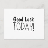 Van het "goede Geluk vandaag" de Briefkaart (Voorkant)