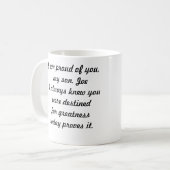 Van het hart tot het handvat – Een afstudeerbeker Koffiemok (Voorkant links)