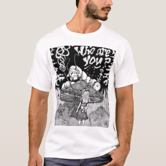 van het hele lichaam (wit) t-shirt