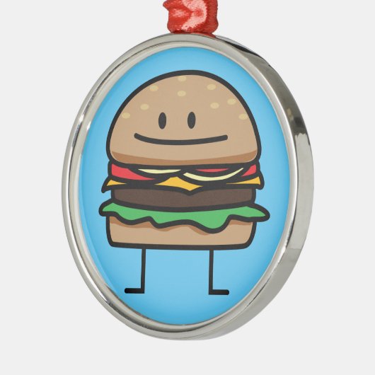 Van het het gehaktRundvlees van de Hamburger van Metalen Ornament (Links)