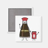 Van het het kindkind van het Pakket van de Fles Magneet (Voorkant / Achterkant)