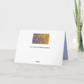 Van het het prismawater van de regenboog de kaart (Achterkant)