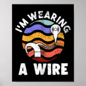 van het horen van plezier als slechthorend Ik draa Poster (Voorkant)