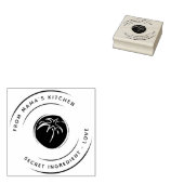 Van het Keukenmama Geheime Liefdesingrediënt Rubberstempel (Gestempeld)