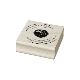 Van het Keukenmama Geheime Liefdesingrediënt Rubberstempel