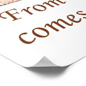 Van het Komeslokje Poster (Hoek)