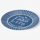 Van het Leermeer houden Papieren Bordje (Gekanteld)