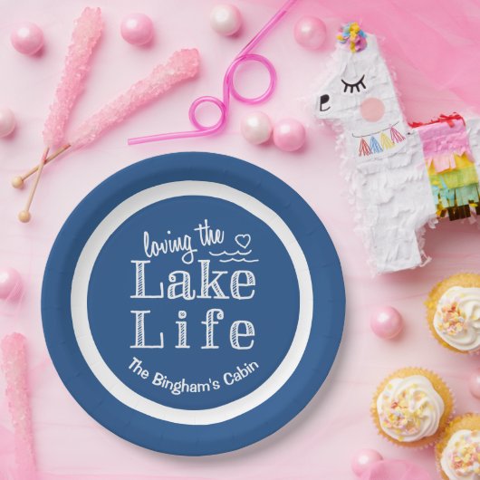 Van het Leermeer houden Papieren Bordje (Feest)