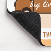 van het leven , groot leven muismat (Hoek)