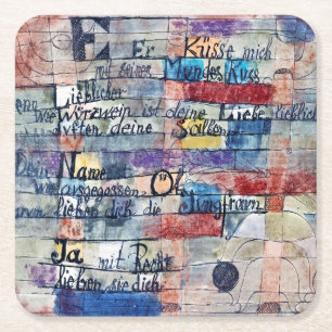 Van het liedje van de liedjes, Klee Kartonnen Onderzetters