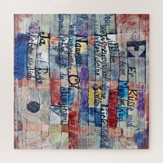 Van het liedje van de liedjes, Klee Legpuzzel (Horizontaal)