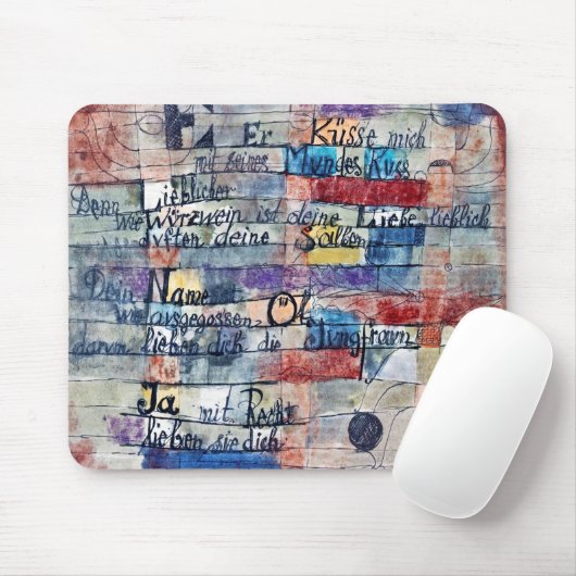 Van het liedje van de liedjes, Klee Muismat (Met muis)