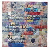 Van het liedje van de liedjes, Klee Tegeltje (Voorkant)