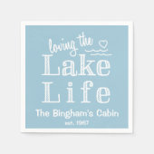 Van het Life-meer Gepersonaliseerd Servetten (Voorkant)