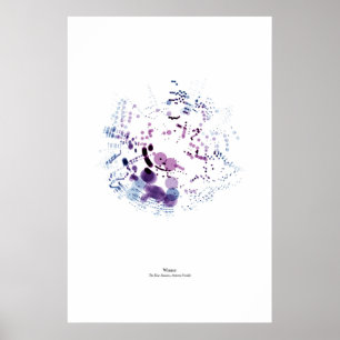 Van het personeel: De vier seizoenen - winter (kle Poster
