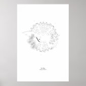 Van het personeel: Für Elise (zwart) Poster (Voorkant)