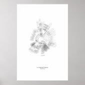 Van het personeel: La Cathédrale Engloutie (zwart) Poster (Voorkant)