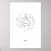 Van het Personeel: Moonlight (zwart) Poster (Voorkant)