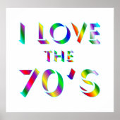 Van het Poster van 70 houden (Voorkant)