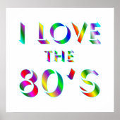 Van het Poster van 80 houden (Voorkant)