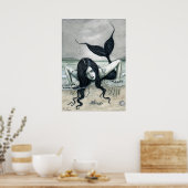 Van het Poster van de Donkere Diepten (Keuken)