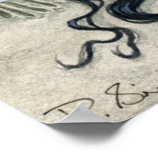 Van het Poster van de Donkere Diepten (Hoek)