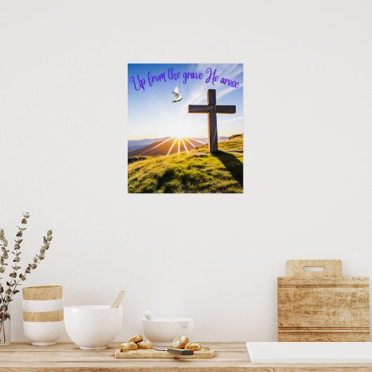 Van het Poster van de Grijze (Keuken)