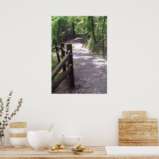 Van het Poster van het Landschap Landschap van het (Keuken)