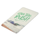 Van het Rush Dry Brush Typografie-fotosjabloon hou Magneet (Linkerzijde)