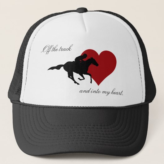 Van het spoor Teller Hat Trucker Pet (Voorkant)