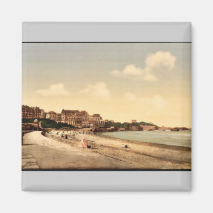 Van het strand, Biarritz, Pyreneeën, Frankrijk Magneet
