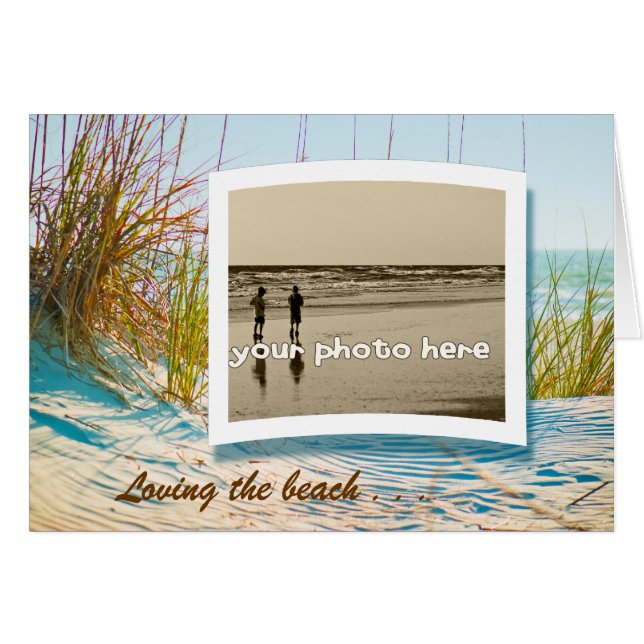 Van het strand houden (Voorkant Horizontaal)