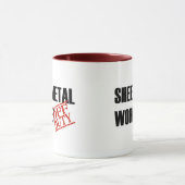 VAN HET VASTBEDRAG METAALWERKER MOK (Midden)