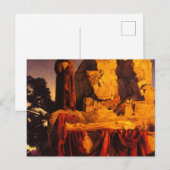 Van het verhaal van Sneeuwwitje, 1912 van Parrish Briefkaart (Voorkant / Achterkant)