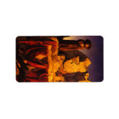 Van het verhaal van Sneeuwwitje, 1912 van Parrish Etiket (Voorkant)