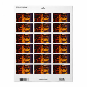 Van het verhaal van Sneeuwwitje, 1912 van Parrish Etiket