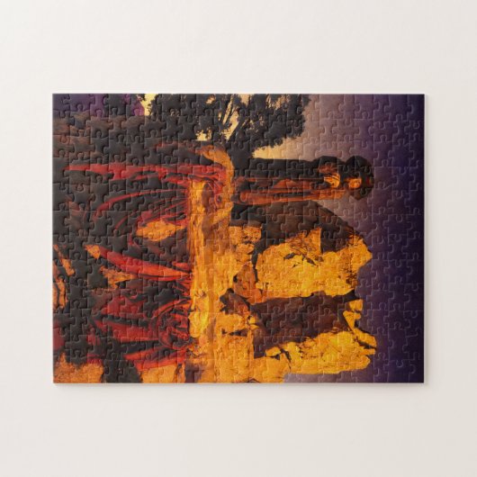 Van het verhaal van Sneeuwwitje, 1912 van Parrish Legpuzzel (Horizontaal)