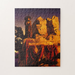 Van het verhaal van Sneeuwwitje, 1912 van Parrish Legpuzzel