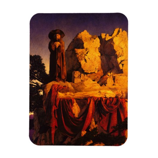 Van het verhaal van Sneeuwwitje, 1912 van Parrish Magneet (Verticaal)