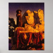 Van het verhaal van Sneeuwwitje, 1912 van Parrish Poster (Voorkant)