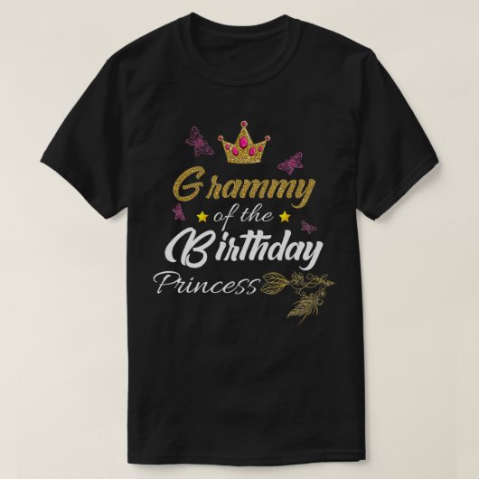 van het verjaardagsmeisjesfeest t-shirt (Design voorkant)