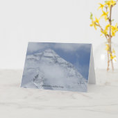 Van het Wenskaart van het Kamp van de Basis Kaart (Gele Bloem)