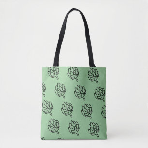 Van het wereldbolartisjokken van de artisjok de tote bag