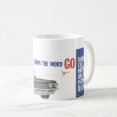 Van het woord ga! koffiemok (Voorkant rechts)