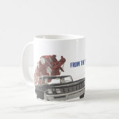 Van het woord ga! koffiemok (Voorkant links)