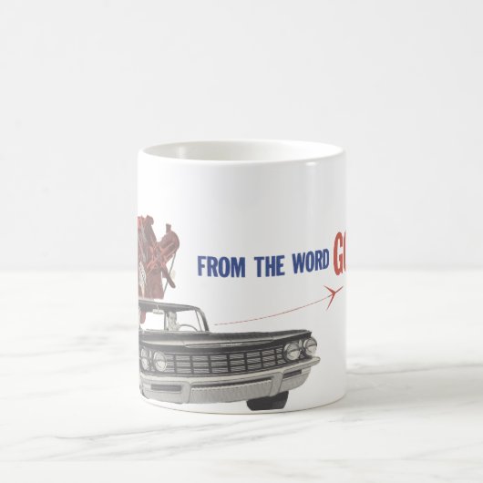 Van het woord ga! koffiemok (Center)