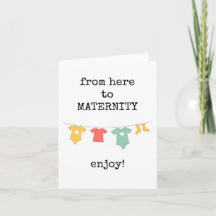 Van hier naar het moederschap, Happy Maternity Lea Kaart